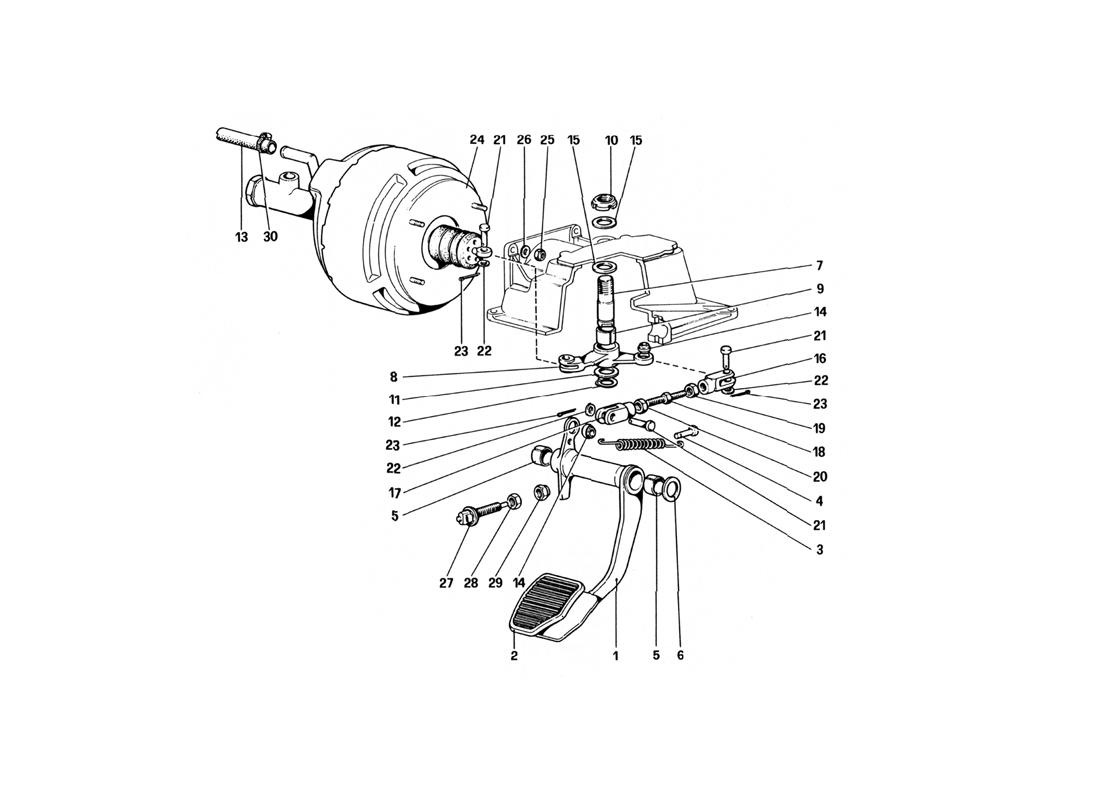BRAKE HYDRAULIC SYSTEM (FOR RHD VERSION)